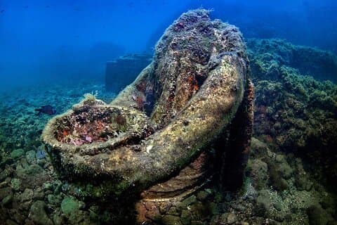 Statue of Ulysses of Claudius' Nymphaeum