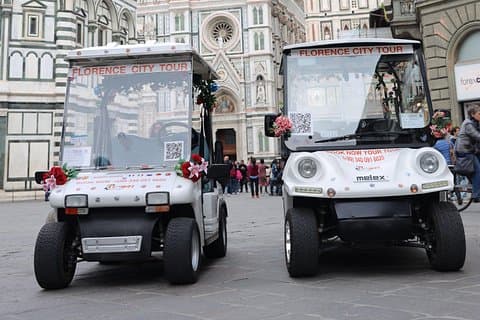Private Golf Cart Tour in Florence
