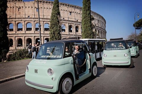 Topolino Dolce Vita City Tour 3 Hour with Electric Vehicle