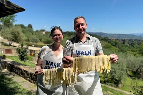 Pasta Class at an estate in Tuscany
