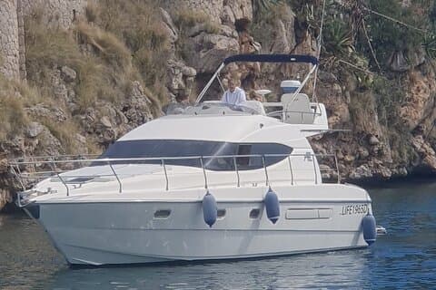 Exclusive Boat Tour on the Palermo Coast Baia Mondello