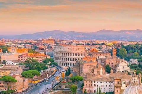 Rome at Sunset: Colosseum & Trevi Fountain Group Tour
