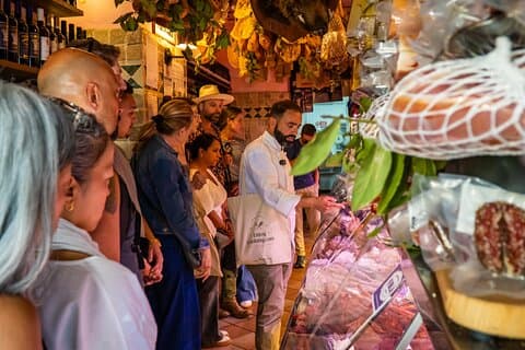 Rome Farmers Market, Pasta & Tiramisu Class with Wine
