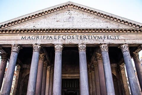 Rome Iconic Temple Pantheon