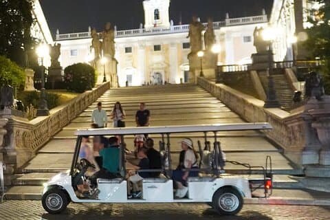 Rome in Golf Cart Top sights & panoramic views of Rome