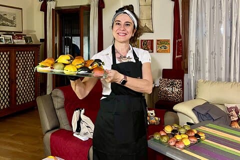 Fresh Pasta & Gelato Cooking Class in a Roman Home with Cristina