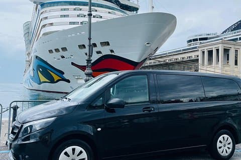 Transfer private shuttle Venice to Ravenna Cruise port terminal