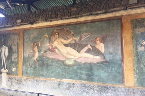 pompeii ruins paintings