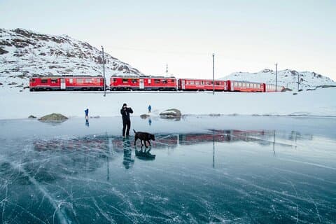 Private 1st Class Bernina Panoramic – St. Moritz & Swiss Alps
