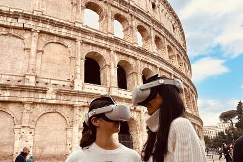 Rome Private Golf Cart with VR immersive experience