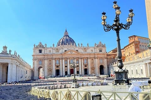 Vatican St Peter's Basilica Small Group Private Tour