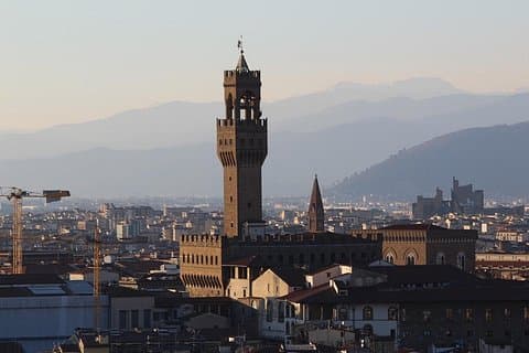 Florence: Palazzo Vecchio Panoramic View with Audio Guide