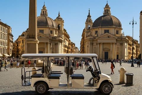 Rome: Full City Tour by Golf Cart (Private or Shared)