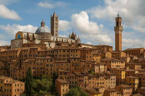 Private Transfer from Rome to Siena