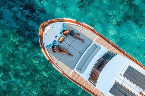 Eco Friendly Hybrid Boat Tour to Favignana & Levanzo from Trapani