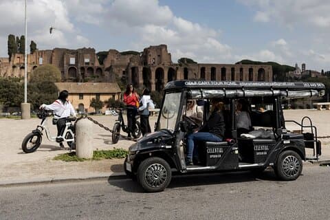 Semi PRIVATE GOLF CART TOUR 
Must see Highlights in Comfort