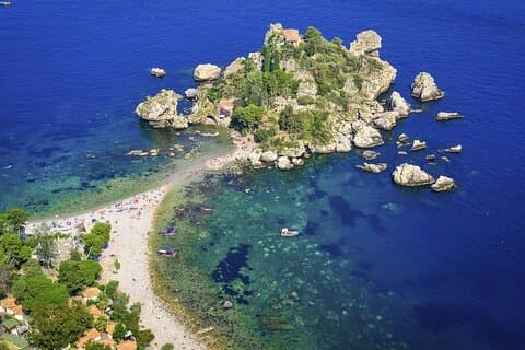 Letojanni Group Boat Tour, Taormina and Giardini Naxos