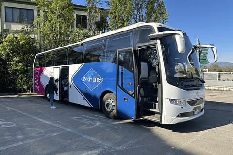 Rome to Sorrento Shuttle Transfer with Scenic Countryside Views
