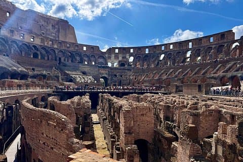 Colosseum Underground & Arena Exclusive Private Tour & ENTRY PASS