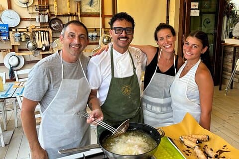Pasta and Cannolo Making in Taormina by the Sea