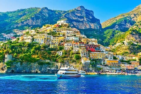 Pompeii and Amalfi Coast Day Trip from Rome by High Speed Train