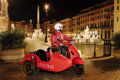 Vespa Sidecar Tour: Rome by Night