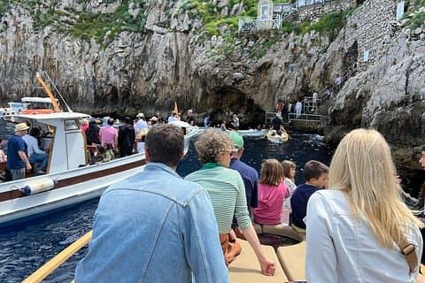 Blue Grotto and Capri All Inclusive Private Boat Tour