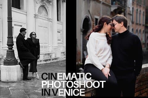 Cinematic Photoshoot in Venice: Capture Venice Hidden Gems