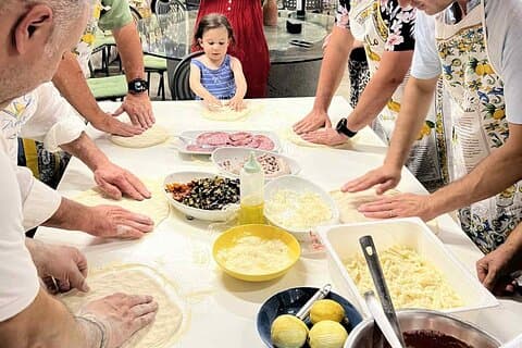 Pizza Making Class Sorrento by Don Pedro Family