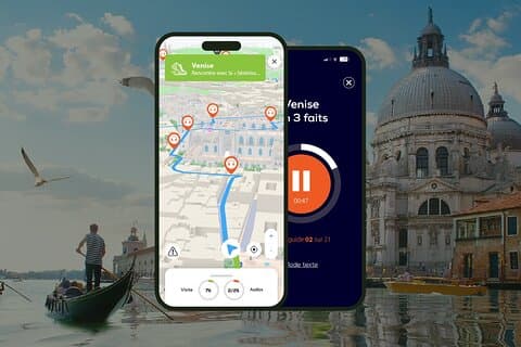 GPS Audioguide app: From San Marco to Rialto Bridge (Offline)