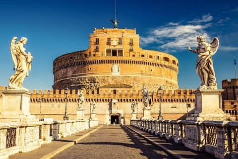 Rome Castel Sant Angelo Experience with Terrace Climb Visit