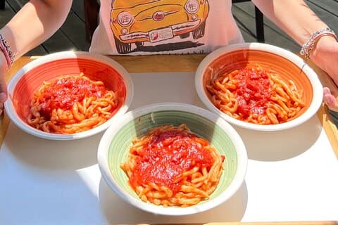 Pici pasta Toscana