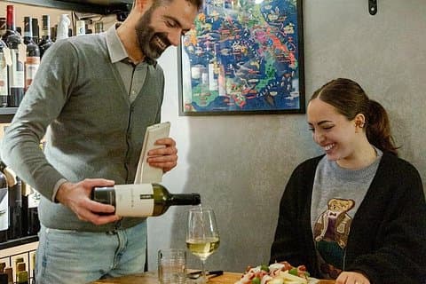 Frascati Wine Tasting Experience with Food Pairing