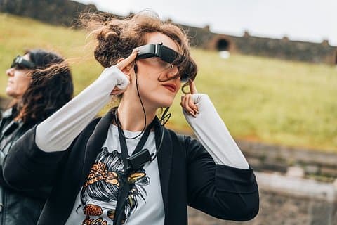 Pompeii: Entry Ticket with AR Glasses & 3D Ancient City Tour