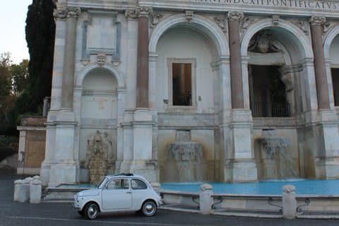 Fiat 500 Evening Tour Discover Rome at Sunset