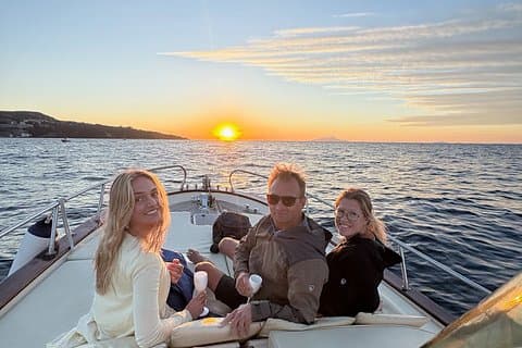 Private Sunset Boat Experience from Marina Grande