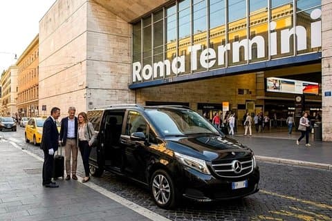Private Transfer from/to central station Termini/Tiburtina/Rome