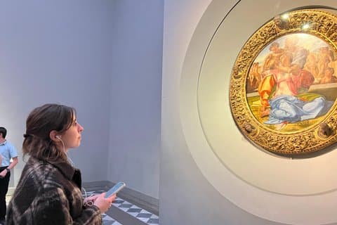 Uffizi Gallery: Self-guided App Visit & Optional Accademia Museum