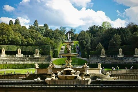 Florence Boboli Gardens Entry Ticket with Audio Guide