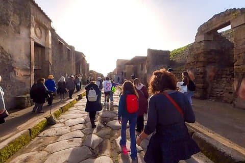 Pompeii and Vesuvius Skip the line Trip from Sorrento or Naples