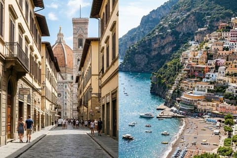 Private Transfer From Florence to Positano