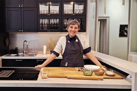Parma City Center Pasta Making with Wine and Parmesan