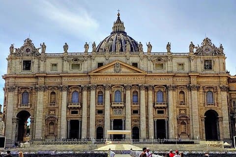 St.Peter’s Basilica Dome Climb Ticket with Self-Guided Audio Tour