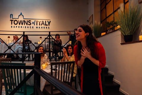 Rome Dinner Show with Live Opera & Pasta Live Cooking Experience