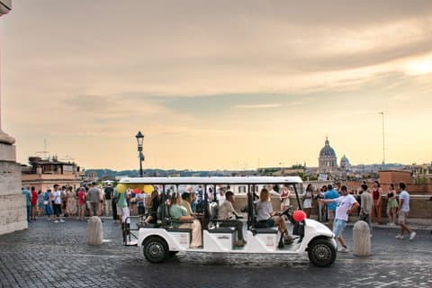 Golf Cart Tour In Rome With Artisanal Gelato Tasting