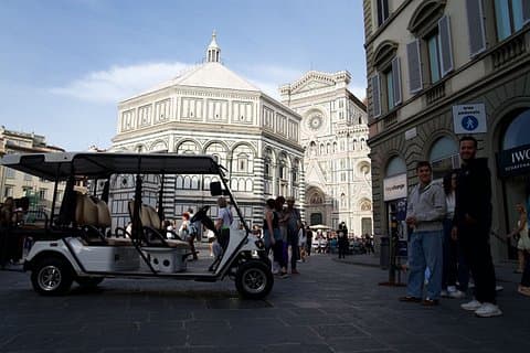Florence Golf Cart Tour and Piazzale Michelangelo