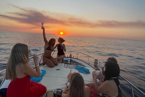 Golden Hour Boat Experience from Marina Grande