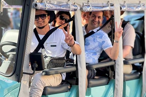 Rome's Top Highlights Golf Cart Tour with Authentic Gelato