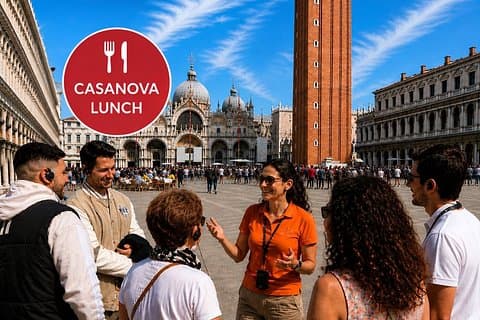 Venice's Best Seller: Basilica & Doge, Gondola + Casanova Lunch