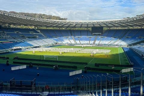 Rome Olympic Stadium and Foro Italico in All its Power